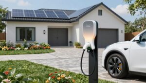 Instalação de carregador EV em casa