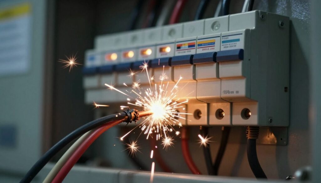 curto circuito elétrico