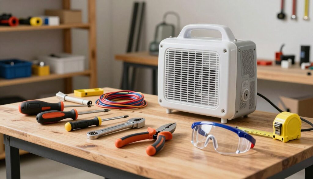 ferramentas necessárias para instalação de aquecedor elétrico