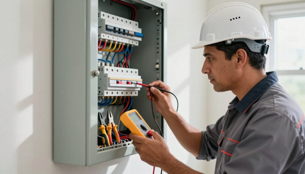 instalador elétrico profissional