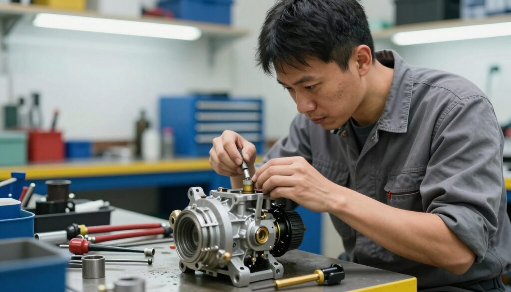 manutenção de bombas de água