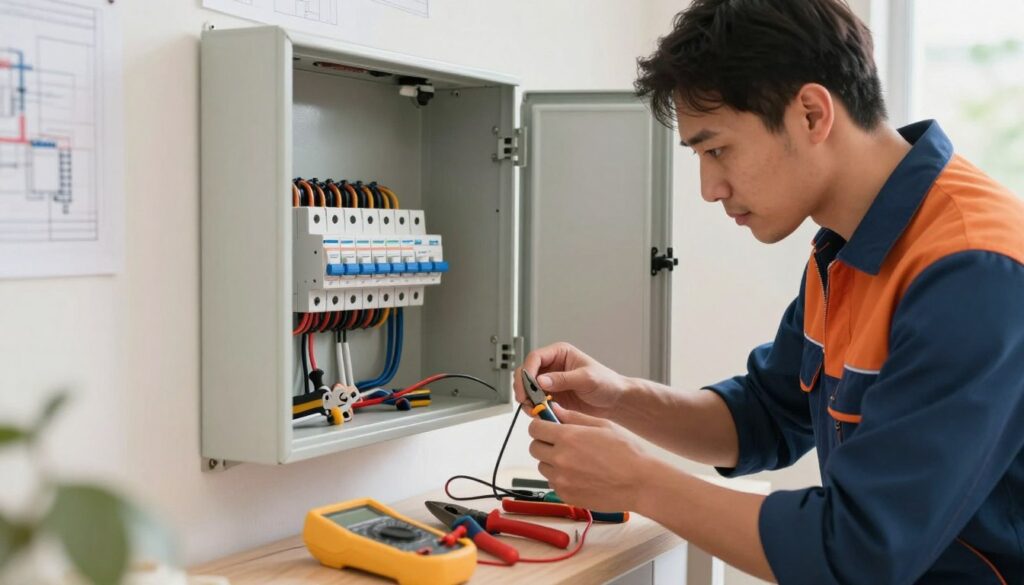 serviços de instalação elétrica