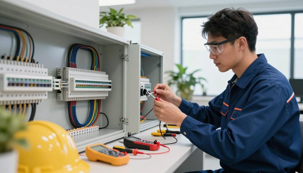 serviços elétricos comerciais