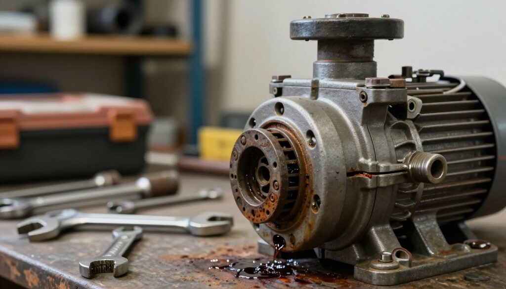 sinais de problema na bomba de água