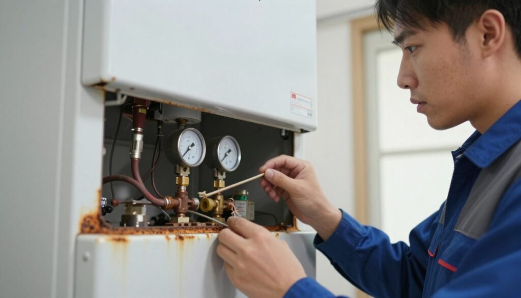 sinais de problema no boiler elétrico