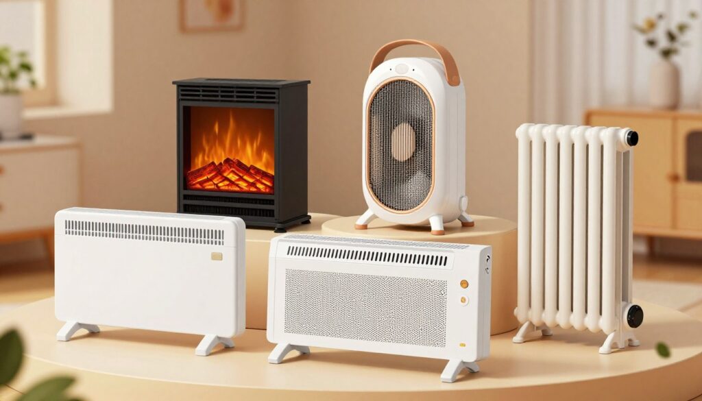 tipos de aquecedores elétricos